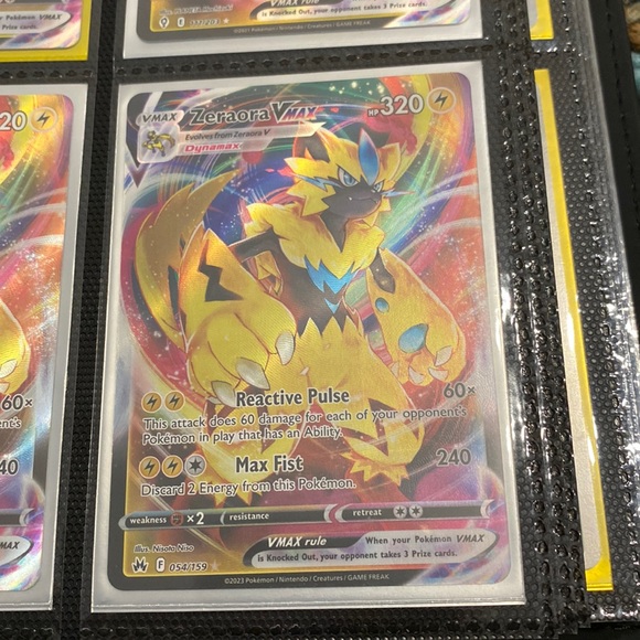 Pokemon Other - zeraora vmax